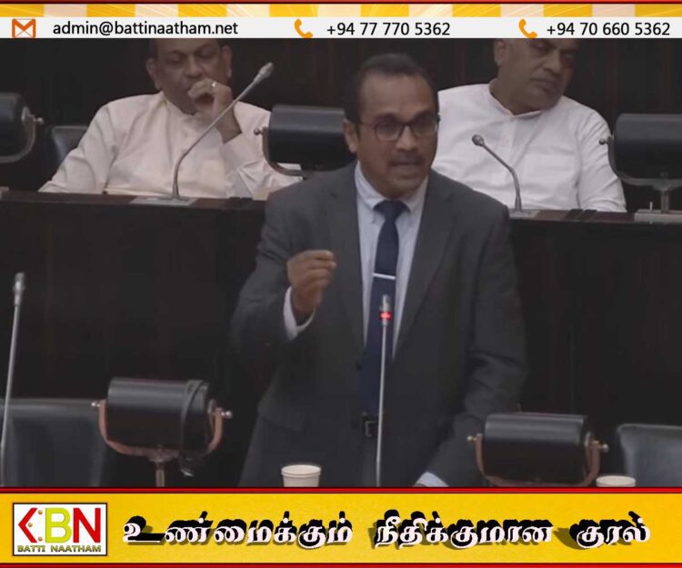 எம்.பி குமாரி விஜேரத்னவை கொலைகாரனின் மகள் என்று அழைத்த சபைத் தலைவர்