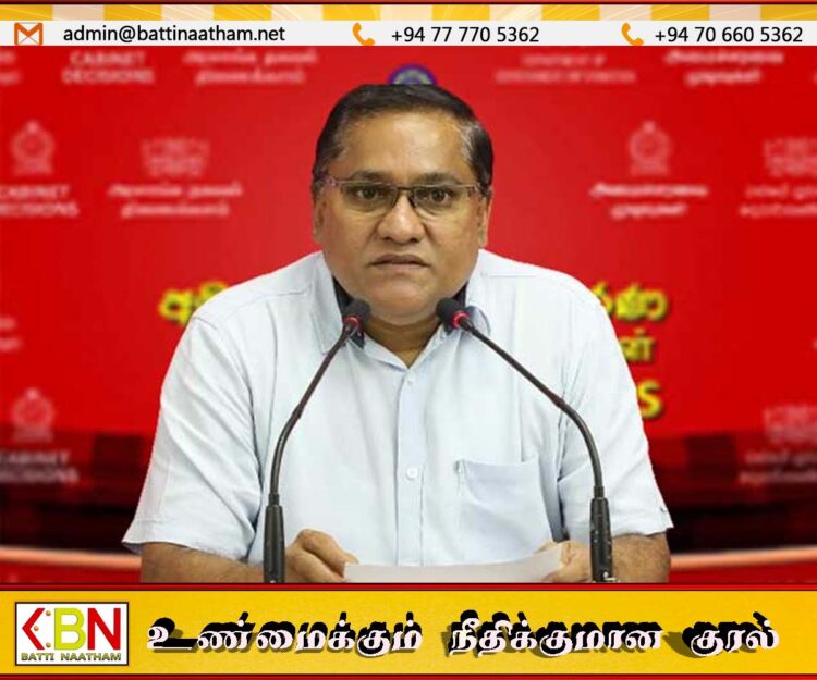 பயங்கரவாத தடைச் சட்டத்துக்கு பதிலாக மூன்று மாதங்களில் புதிய சட்டம்; அமைச்சர் விஜித ஹேரத்