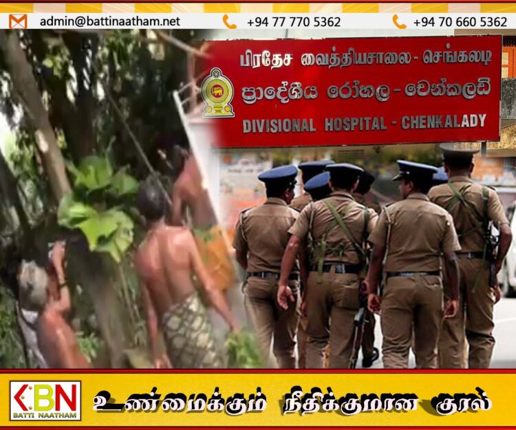 களுவங்கேணி பேச்சியமன் கோவிலில் தெய்வமாடியவர் உயிரிழப்பு; ஒருவர் மீது வாள் வெட்டு