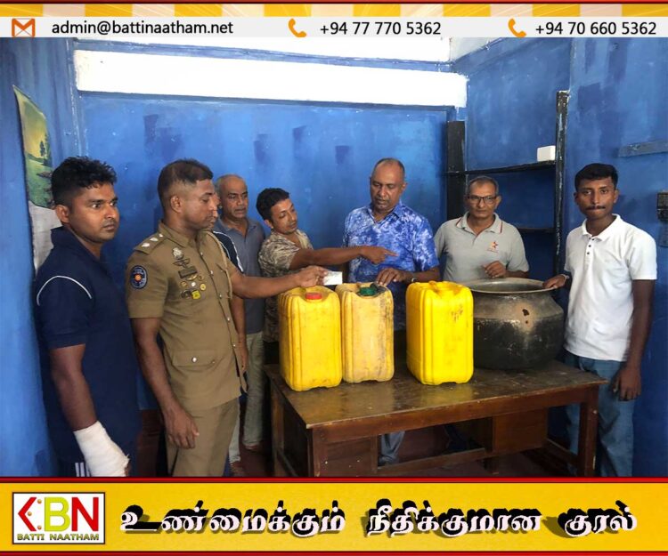 மட்டு ஊரணியில் போதைப்பொருள் வியாபரிகள் மூவர் கைது