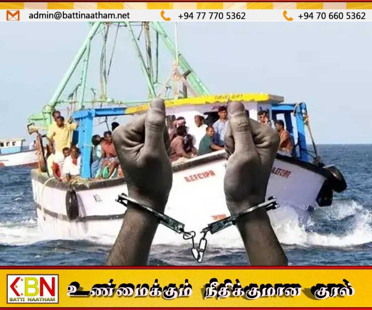 தமிழக மீனவர்கள் 7 பேர் இலங்கை கடற்படையினரால் கைது