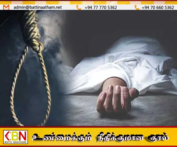 கிளிநொச்சி பொலிஸ் நிலையத்தில் கைதி தூக்கிட்டு தற்கொலை