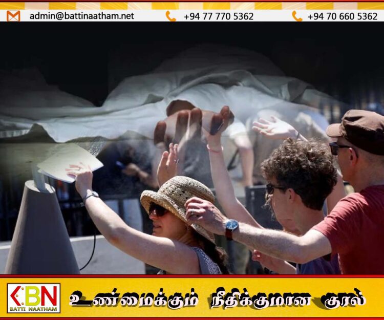 12 ஐரோப்பிய நகரங்களில் நிலவும் வெப்பத்தினால் ஆயிரக்கணக்கானோர் உயிரிழப்பு