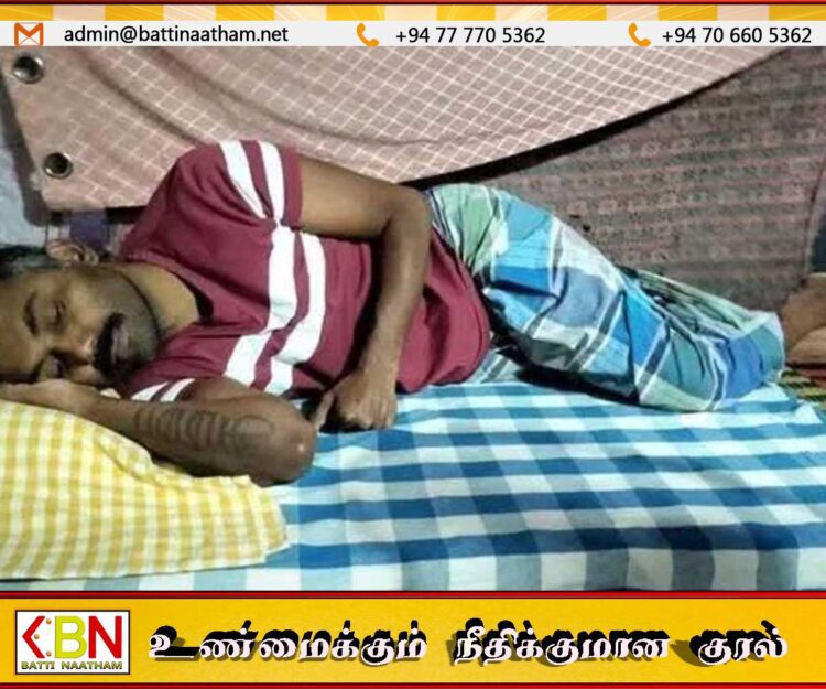 திருச்சி முகாமில் காலவரையற்ற உண்ணாவிரத போராட்டத்தில் இலங்கை தமிழர்