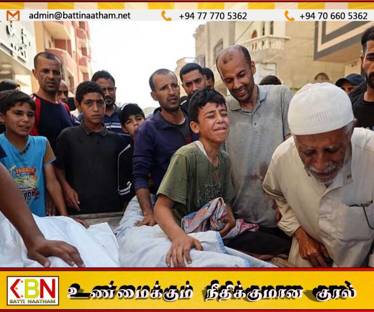 காசாவில் குடிநீர் விநியோகம் இடம்பெறும் பகுதியில் பொதுமக்கள் மீது இஸ்ரேல் தாக்குதல்; சிறுவர்கள் உட்பட பலர் பலி