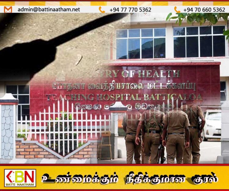 மட்டு ஆரையம்பதி வாள்வெட்டு சம்பவத்தில் ஒரு வயது குழந்தை உட்பட இருவர் படுகாயம்