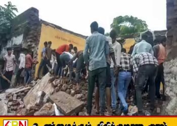 ராஜஸ்தானில் பாடசாலை கட்டடத்தின் மேற்கூரை இடிந்து விழுந்ததில் 4 மாணவர்கள் உயிரிழப்பு