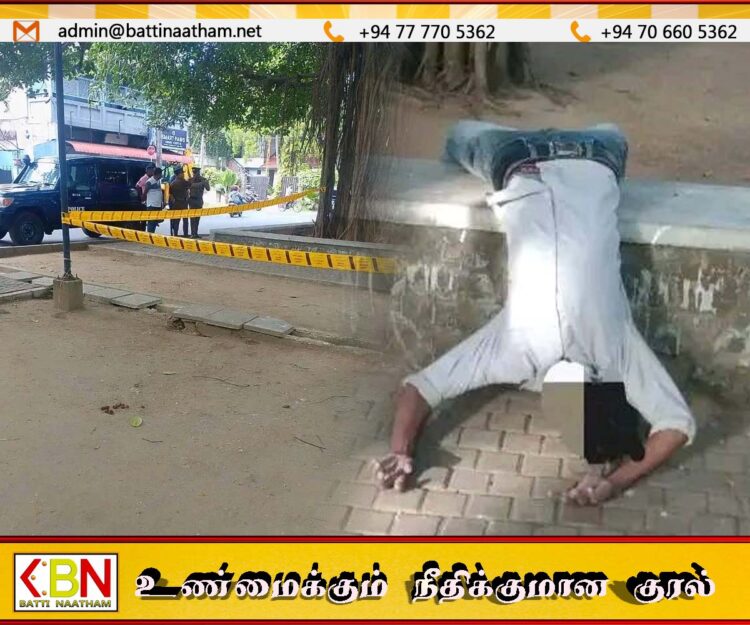 யாழ் முலவைச் சந்தி அருகில் நபர் ஒருவரின் சடலம் மீட்பு