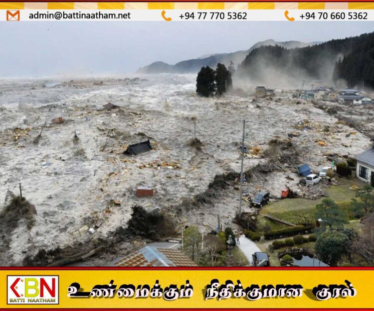 ரஷ்யாவில் ஏற்பட்ட நில அதிர்வு; ஜப்பானை சுனாமி பேரலை தாக்கியது