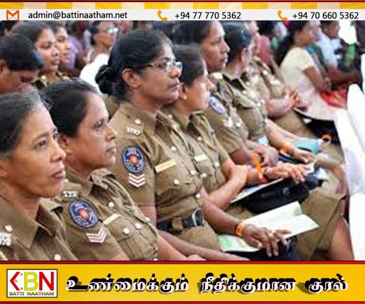 பொலிஸ் பிரிவில் 1,000 பெண் அதிகாரிகளை நியமிக்க முடிவு