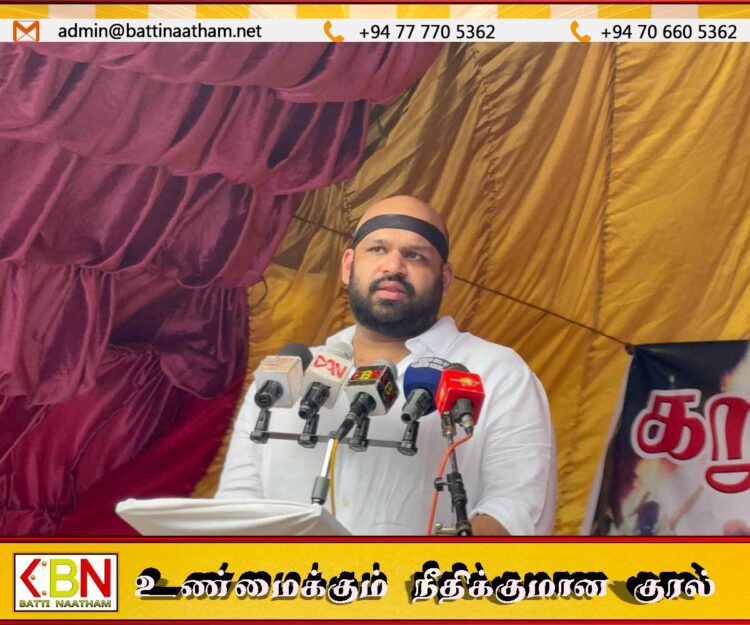 “தமிழரசுக் கட்சியை முடக்குவதற்கு முயற்சி”;சாணக்கியன்