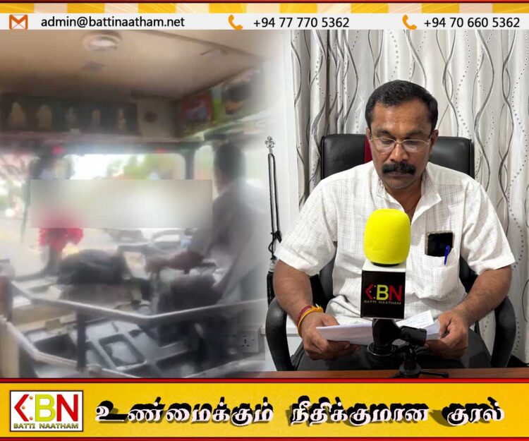 மட்டு அரச பேருந்து தொடர்பில் சமூக ஊடகங்களில் வைரலான காணொளி தொடர்பில் குறித்த பேருந்தின் சாரதி விளக்கம்