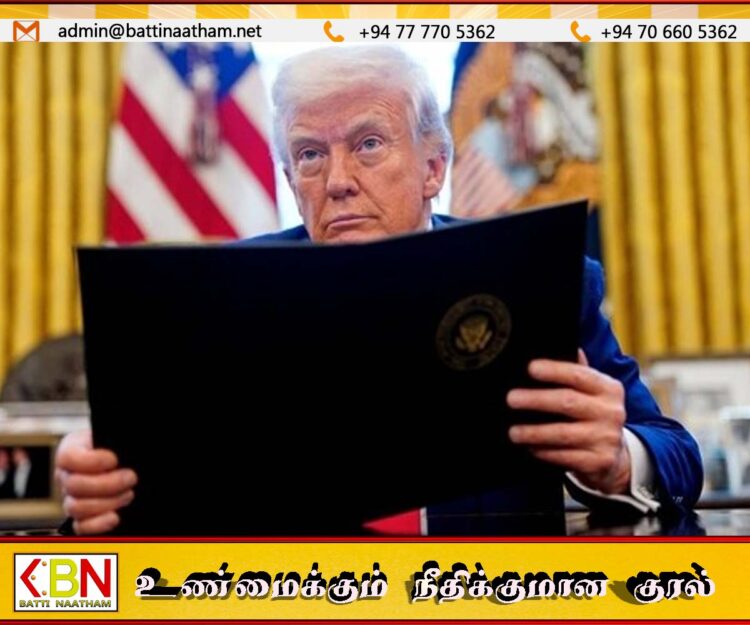 உடன்படாவிட்டால் 70 சதவீத வரி விதிக்கப்படும்: டொனால்ட் ட்ரம்ப் எச்சரிக்கை