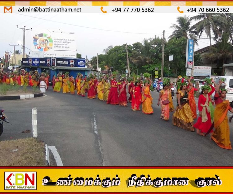 மட்டு புளியந்தீவு கல்லடித்தெரு அருள்மிகு ஸ்ரீ திரௌபதையம்மன் ஆலயத்தின் வருடாந்த திருச்சடங்கும், பால்குட பவனி நிகழ்வும்