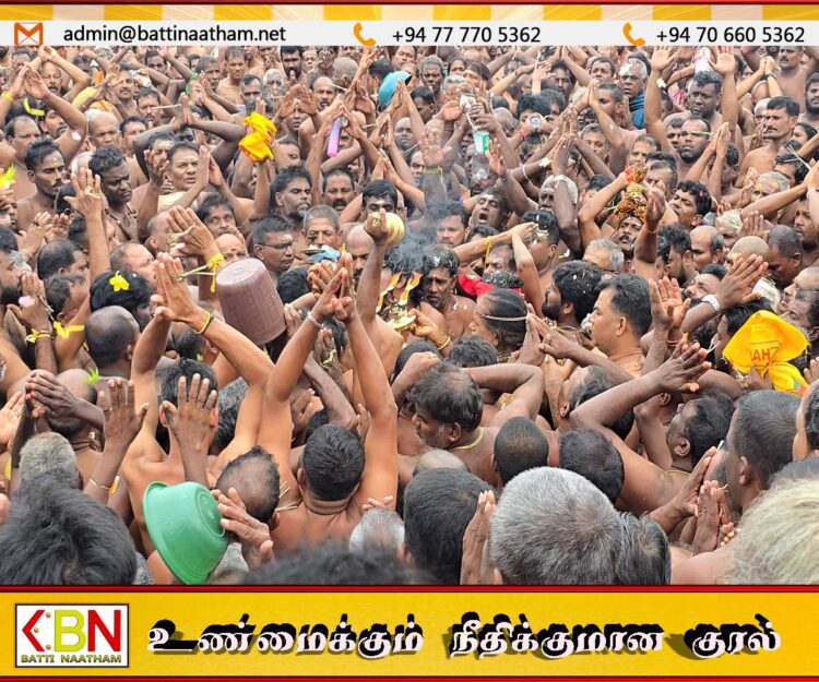 மட்டு மாமாங்கேஸ்வரர் ஆலய வருடாந்த ஆடி அமாவாசை தீர்த்தோற்சவம்