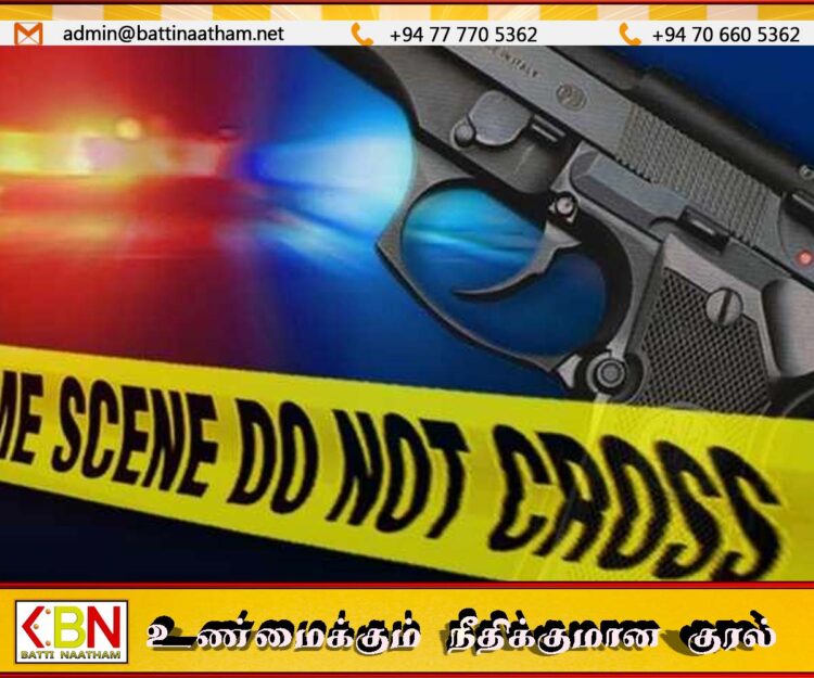 பொரளையில் இடம்பெற்ற துப்பாக்கிச் சூடு சம்பவம்