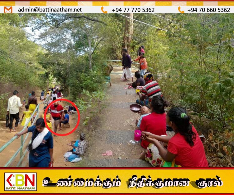 கதிர்காமம் மலை ஏறும் பகுதிகளில் யாசகம் பெறும் சிறுவர்கள்; அரசு நடவடிக்கை எடுக்குமா?