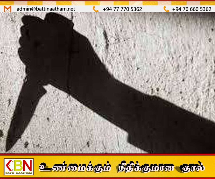பதுளையில் பேருந்துக்குள் தகராறு; மனைவிக்கு கத்திக்குத்து