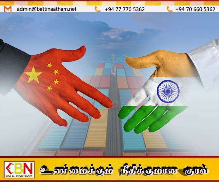 வர்த்தக உடன்பாட்டுக்கு இணங்கியுள்ள இந்தியாவும் சீனாவும்