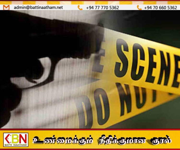 ஹூங்கம பகுதியில் துப்பாக்கிச் சூடு; ஒருவர் உயிரிழப்பு