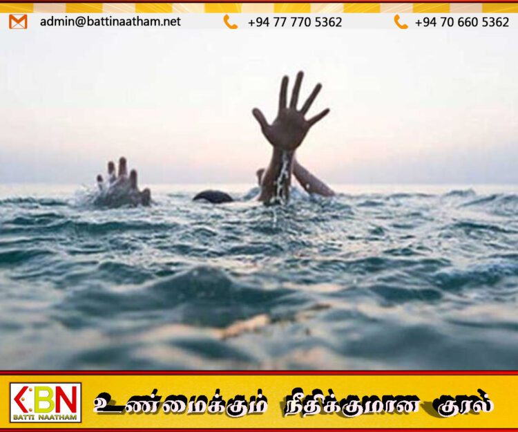நாட்டின் இருவேறு பகுதிகளில் நீரில் மூழ்கி இரு இளைஞர்கள் மாயம்