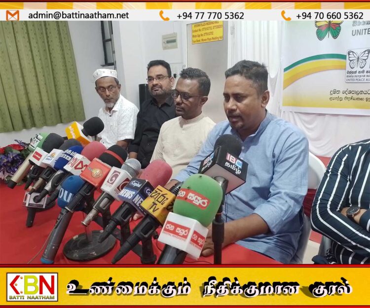 பொத்துவிலில் சட்டவிரோத சபாத் இல்லங்கள் மூட வேண்டும்; ஐக்கிய சமாதான கூட்டமைப்பு வலியுறுத்தல்
