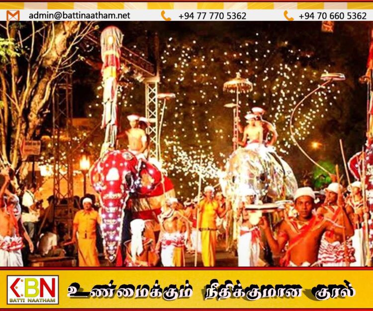 ஸ்ரீ தலதா பெரஹெராவின் இறுதி கும்பல் பெரஹெரா இன்று