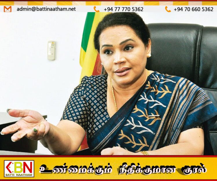 முன்னாள் இராஜாங்க அமைச்சர் டயானா கமகே 10 மில்லியன் பிணையில் விடுதலை