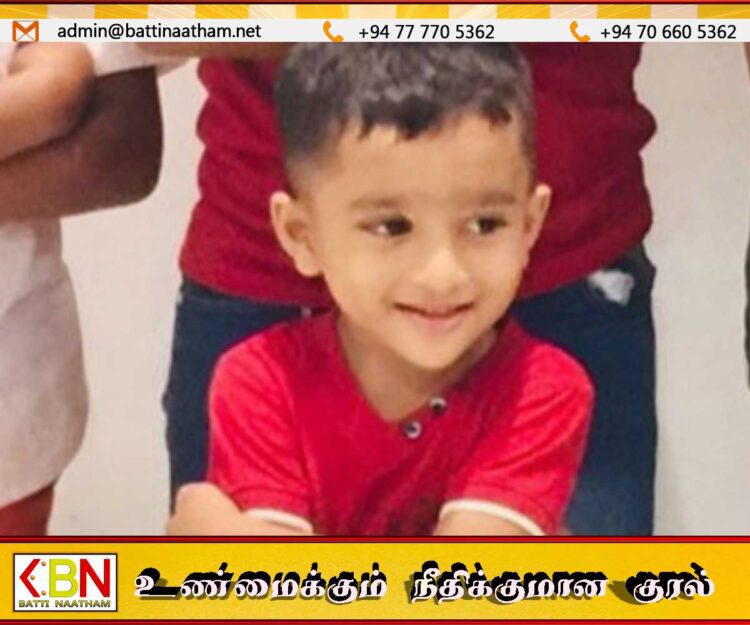 பலாங்கொடை வீட்டில் ஏற்பட்ட தீ விபத்தில் எட்டு வயது சிறுவன் உயிரிழப்பு; தந்தை, தாய் மற்றும் காதலன் கைது