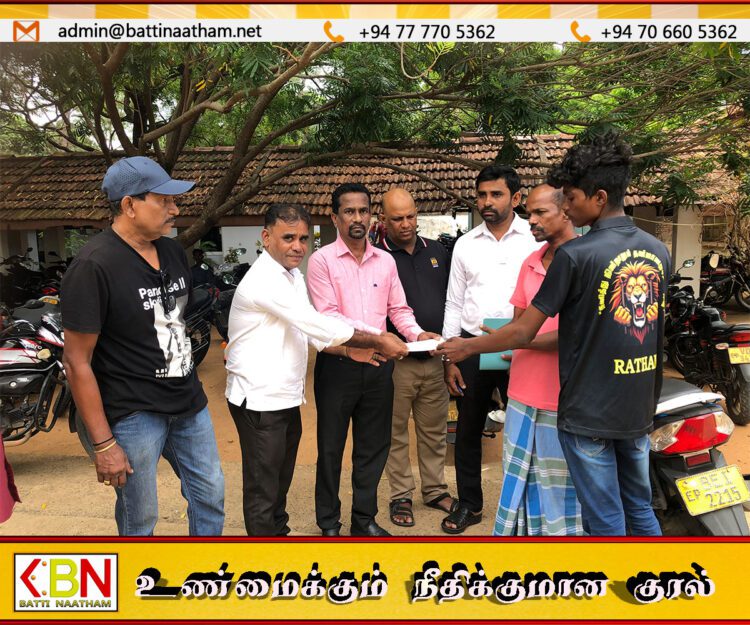 யானை தாக்குதலில் உயிரிழந்த தாயின் குடும்பத்திற்கு 1 இலட்சம் இழப்பீடு