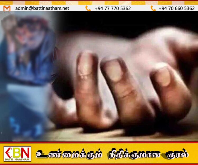 மட்டக்களப்பில் ரயில் மோதியதில் 23 வயது இளைஞர் உயிரிழப்பு