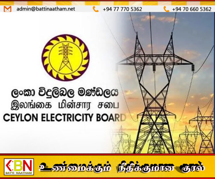 மின்சார சபை 2025 ஜூன் காலாண்டில் 5.31 பில்லியன் ரூபாய் இலாபம் பதிவு