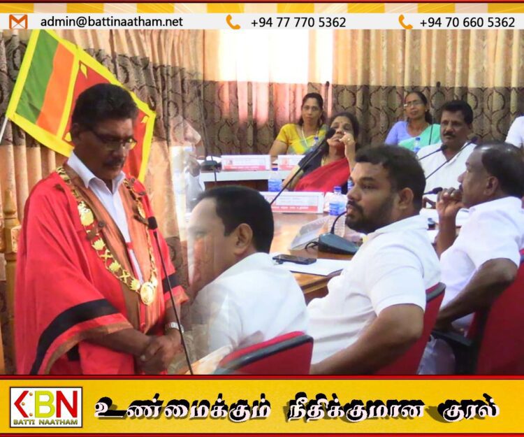 மட்டக்களப்பு மாநகரசபையில் ஹர்த்தால் விவகாரம் சூடுபிடிப்பு; கடும் அமளி