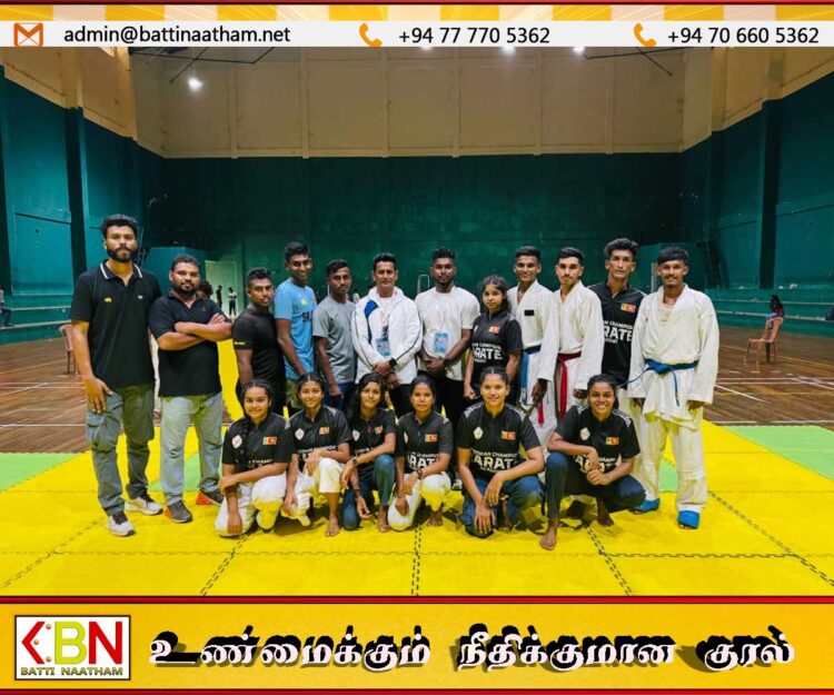 கராத்தே மாகாண சுற்றுப் போட்டியில் மட்டக்களப்பு வீரர்கள் சாதனை