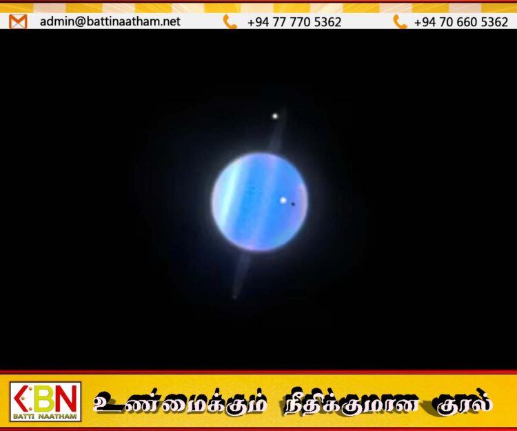 7 ஆவது கிரகத்தில் புதிய நிலாவை கண்டுபிடித்தது ஜேம்ஸ் வெப்