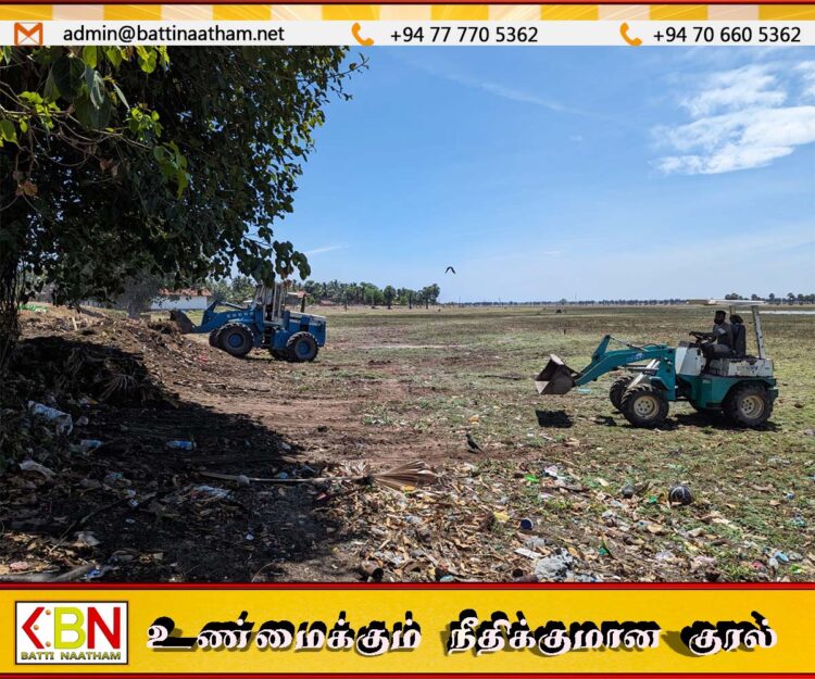 கோவில்போரதீவில் சிரமதான பணிகள் மற்றும் புனரமைப்பு பணிகள் முன்னெடுப்பு