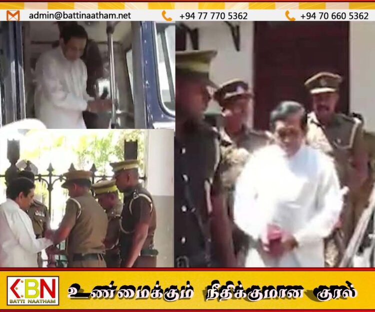 முன்னாள் அமைச்சர் ராஜித சேனாரத்னவிற்கு 9 வரை விளக்கமறியல்
