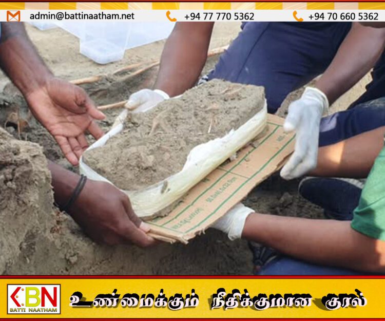 செம்மணி மனித புதைகுழியில் இருந்து மேலும் ஒரு சிசுவின் எலும்புக்கூட்டு அகழ்வு