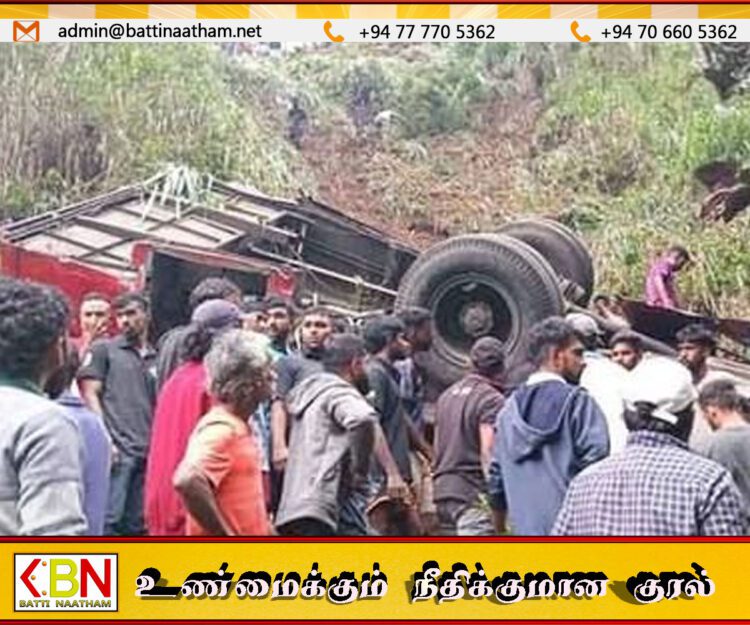 கொத்மலை – கெரண்டிஎல்ல பேருந்து விபத்தில் சிகிச்சை பெற்று வந்தவர் உயிரிழப்பு