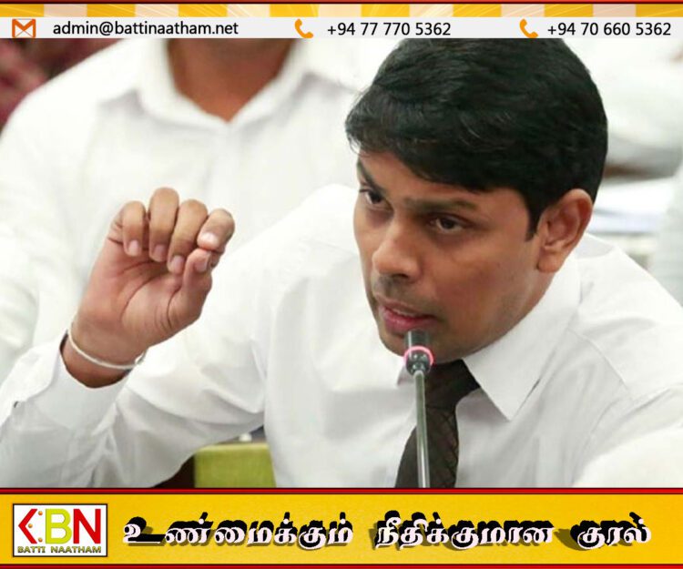 கைரேகை பதிவு நாடாளுமன்றத்திலிருந்து தொடங்க வேண்டும்; எம்.பி அர்ச்சுனா