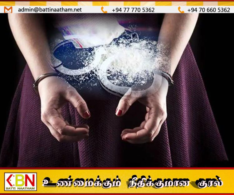 வாழைச்சேனையில் ஹெரோயின் வியாபாரத்தில் ஈடுபட்ட பெண் கைது