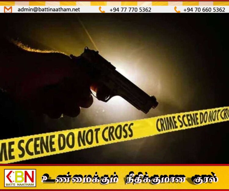 மாத்தறையில் அடையாளமறியாத இருவர் நடத்திய துப்பாக்கிச் சூடு; பொலிஸார் விசாரணை
