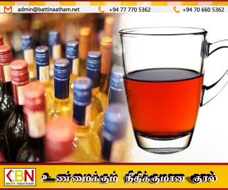 நீதிமன்ற வழக்கு அறையில் வைக்கப்பட்டிருந்த வெளிநாட்டு மதுபானங்களில் தேநீர்; விசாரணையை விரைவுபடுத்த உத்தரவு