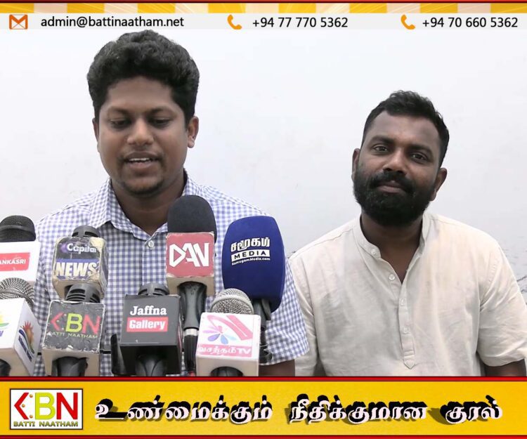 ஹர்த்தாலுக்கு ஆதரவு கோரும் தென் எருவில் பற்று மற்றும் போரதீவுபற்று பிரதேச சபை தவிசாளர்கள்