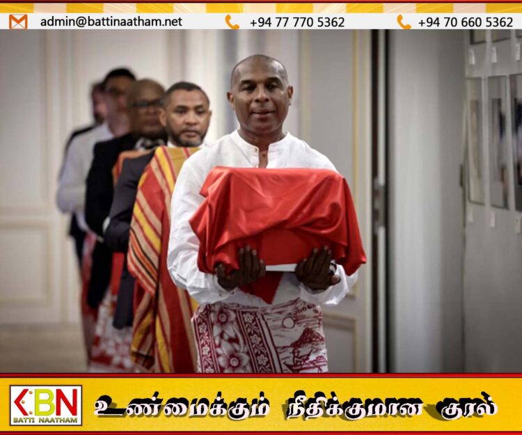 மடகாஸ்ரின் முன்னாள் மன்னரது மண்டை ஓட்டை ஒப்படைத்த பிரான்ஸ்