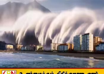 அமெரிக்க பசுபிக் பெருங்கடல் கடற்கரையில் 1,000 அடி ஆழிப்பேரலை ஏற்படலாம் என எச்சரிக்கை