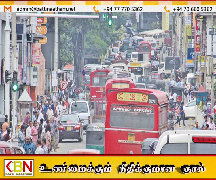 பேருந்து முன்னுரிமை பாதை சட்டம் மீண்டும் அமுலில்