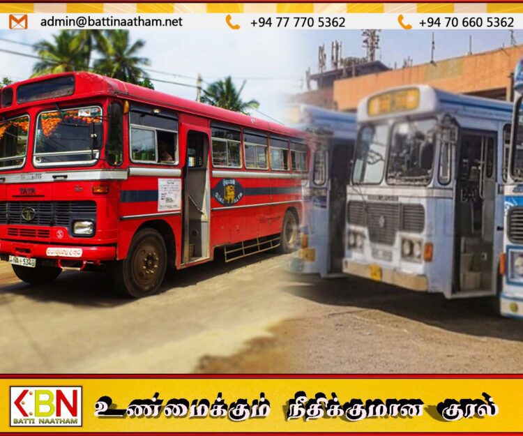 அரச மற்றும் தனியார் பேருந்துகள் ஒரே நேர அட்டவணையில் இயங்க தீர்மானம்