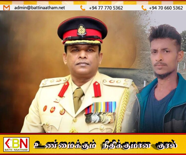 முத்தையன்கட்டு குடும்பஸ்தர் மரணம்; கைதுசெய்யப்பட்ட நபரை அன்றிரவே பெற்றோரிடம் ஒப்படைத்துவிட்தாக இராணுவ பேச்சாளர் தெரிவிப்பு