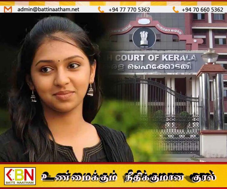 ஆள் கடத்தல் விவகாரத்தில் சிக்கிய நடிகை லட்சுமி மேனன்; கைது செய்ய இடைக்கால தடை